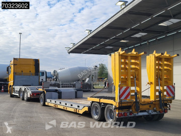 Mercedes Actros 2563 6X2 Machine transporter combi HFR Trailer Lift+Steering axle Xenon Automatic Euro 6 truck