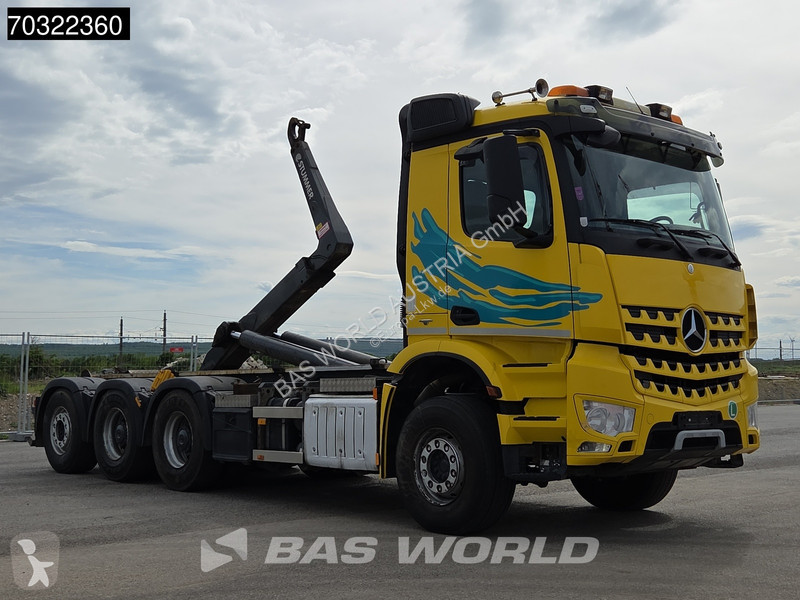 Camion Mercedes 3248 8X4 25tons containersystem...