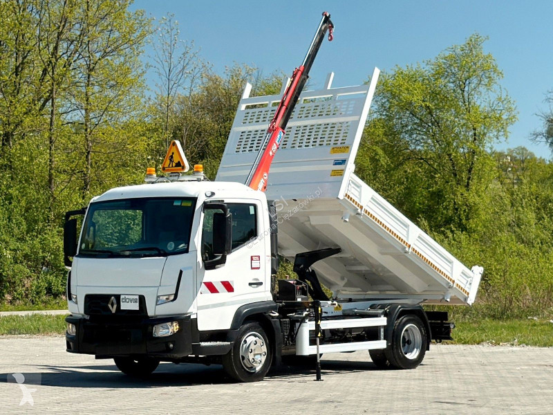 شاحنة Renault D 7.5 *TIPPER 3,25m *MAXILIFT 150...