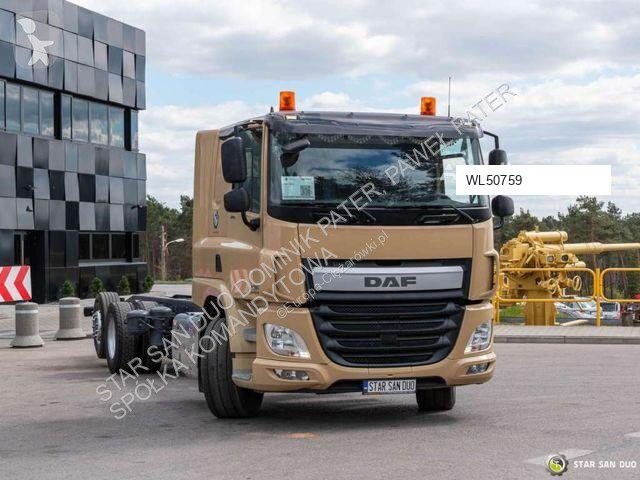 شاحنة DAF CF370 6x2 chassis built-in frame