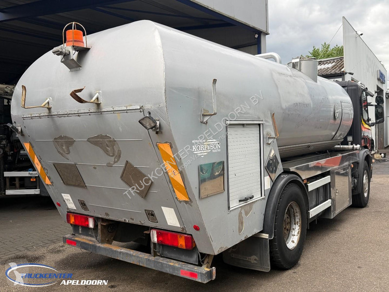 Camion Scania - 380 Korp&Son, stainless steel tank