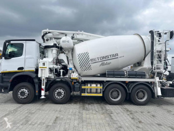 Camion calcestruzzo betoniera mescolatore + pompa Mercedes nuovo