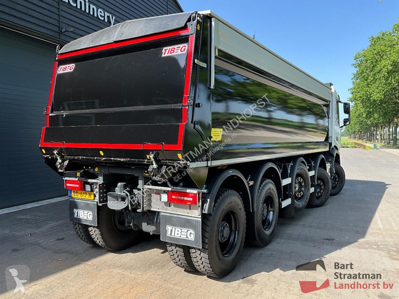 Lastbil DAF 480 10x4 mid-lift bladgeveerd met...