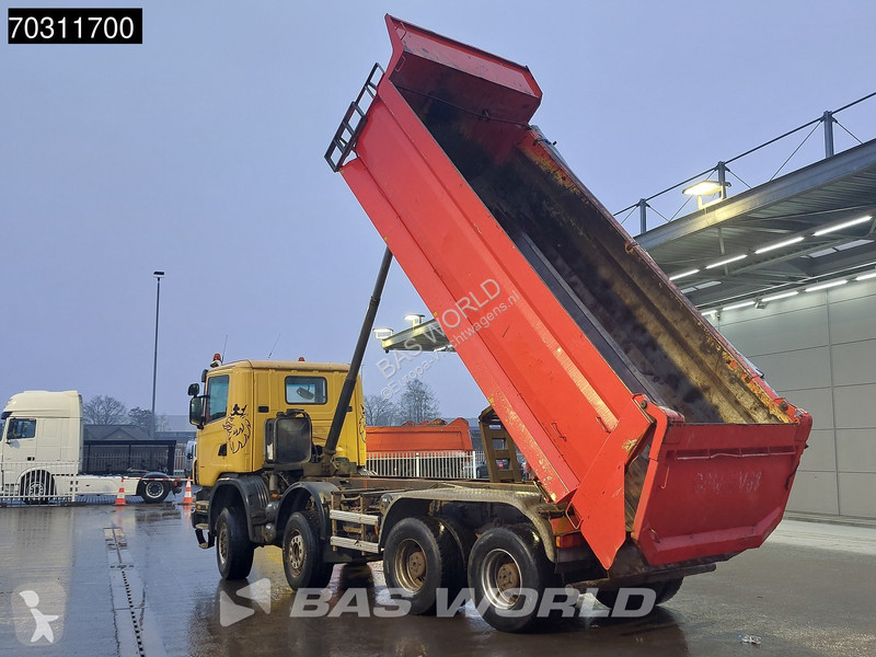 شاحنة Scania 420  8X6 8x6 18m3 KH Kipper Steel...