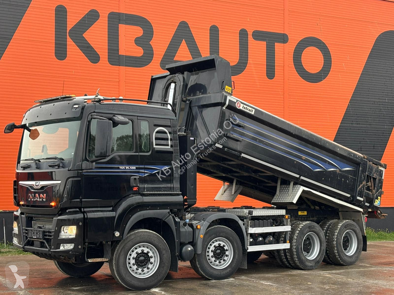 شاحنة MAN 35.500 8x4 INTARDER / FULL STEEL /...