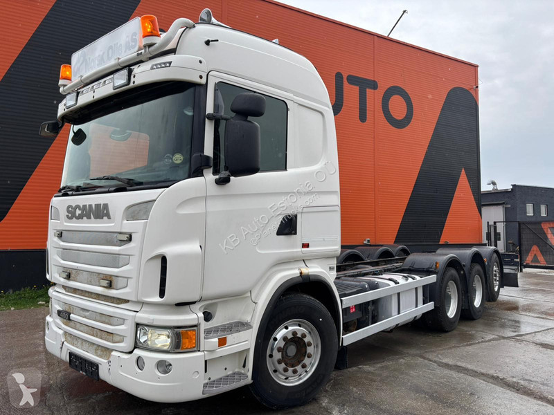 شاحنة Scania G 480 8x4*4 RETARDER / CHASSIS...