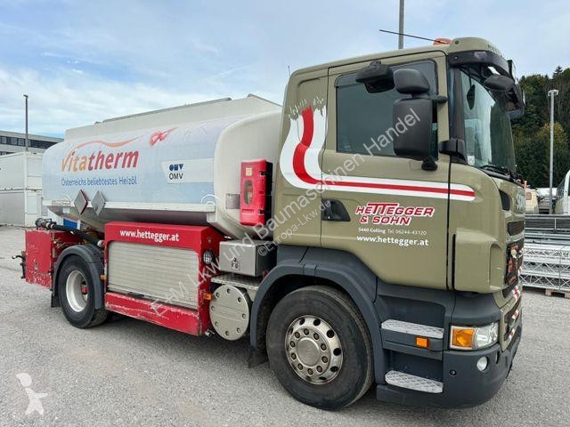 شاحنة Scania ADR 14000L BENZIN D HEIZ TANKWAGEN...