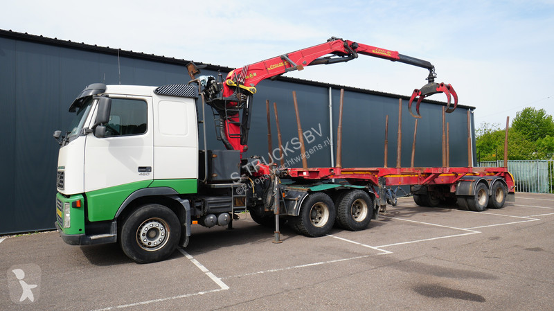 شاحنة Volvo 460 6x4 combi with Palfinger SRX 47...