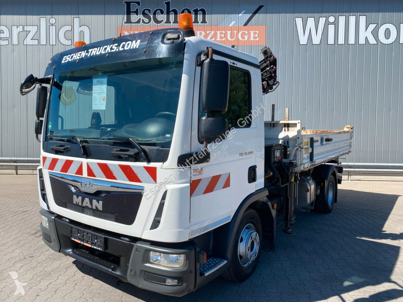 Camion MAN 12.220 I TOP*HIAB 077*FUNK*MEILLER...