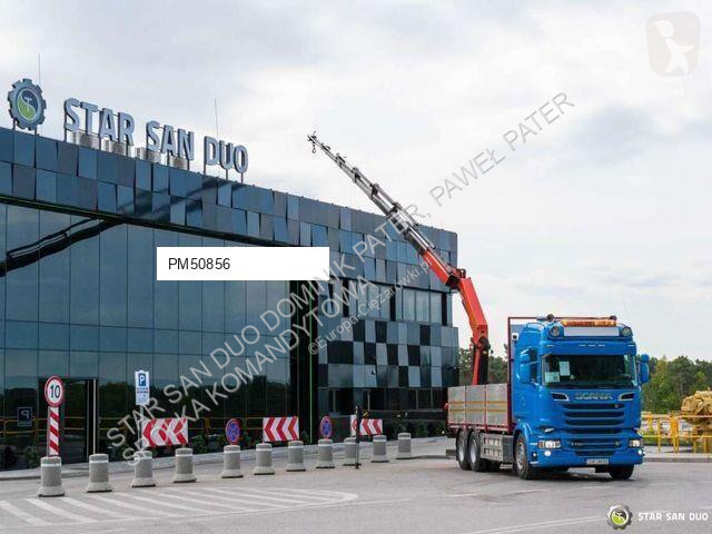 شاحنة Scania R730 6X4 PALFINGER PK 33002 EH Crane