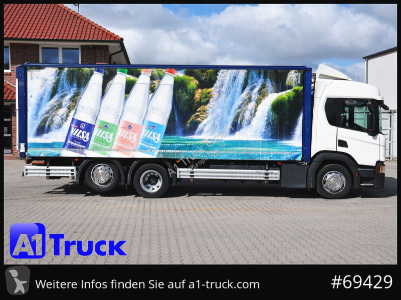 شاحنة Scania P 320 P 6x2,, Getränke, Lenkachse,...