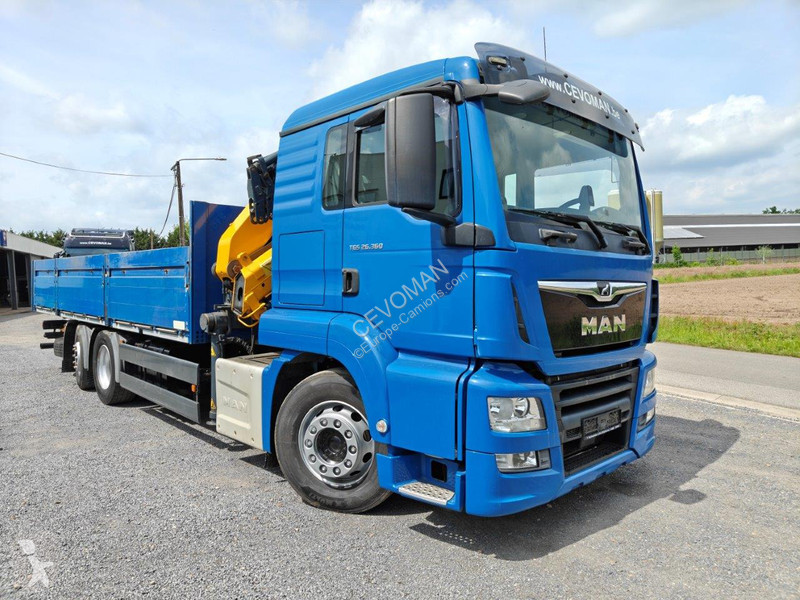 شاحنة MAN TGS Kraanwagen Copma 210 + JIB