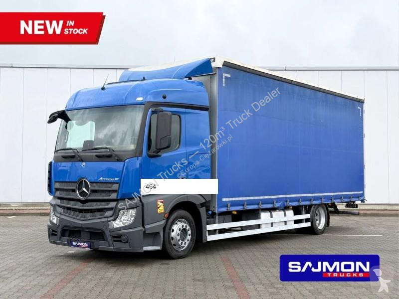 شاحنة Mercedes ACTROS F / PRZESTRZENNY 60M3 /...