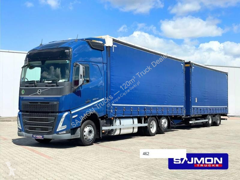 شاحنة مقطورة Volvo FH 460 / ZESTAW TANDEM 120M3...