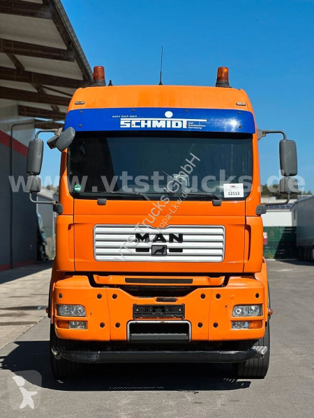 Camion MAN 35.360 8x2-4 BL Maschinentransporter...