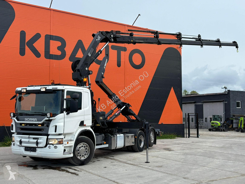 شاحنة Scania 420 6x2*4 Hiab 211 E-5 Hipro /...