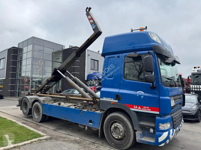 شاحنة DAF 6X2 - EURO 5 + VDL HOOK + LIFT AXLE