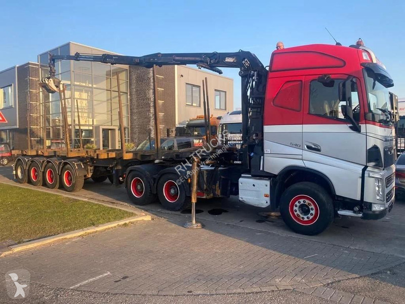 شاحنة Volvo 540 6X4 EURO 6 + EPSILON S260Z96 +...