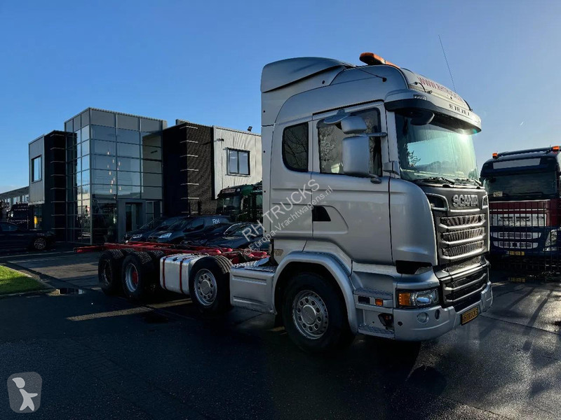 شاحنة Scania R730 V8 8X4 EURO 6 BIG AXES