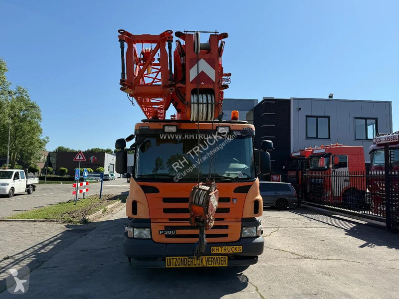 شاحنة Scania P380 8X4 + FAUN HK40 + FYJIB +...
