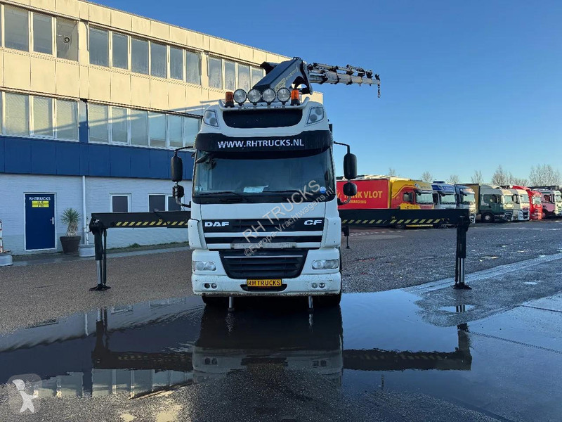 شاحنة DAF 85410 8X2 EURO 5 PALFINGER PK 62002 +...