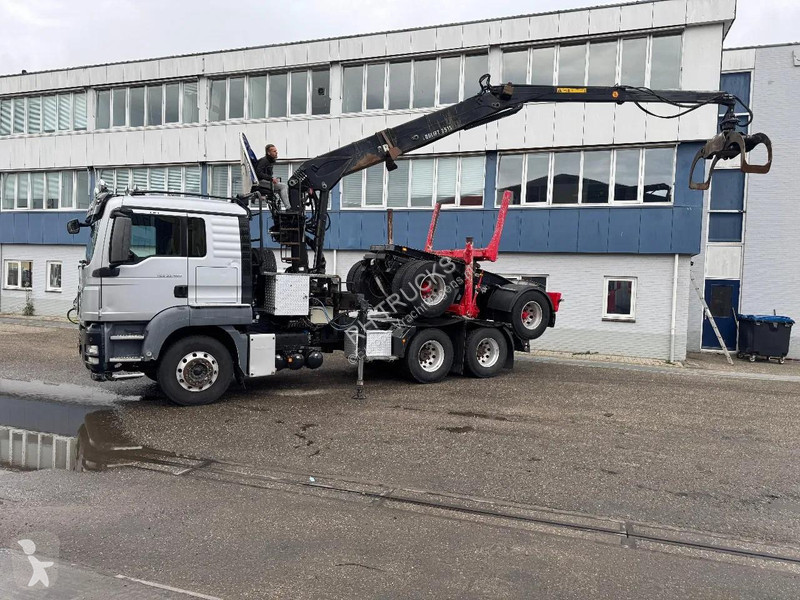 شاحنة MAN 33.480 6X4 + HIAB 251S.82 + TRAILER 2...