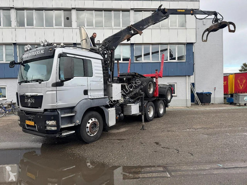 شاحنة MAN 33.480 6X4 + HIAB 251S.82 + TRAILER 2...