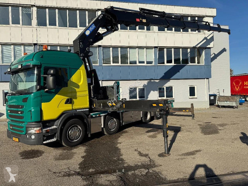 شاحنة Scania G440 8X2 EURO 6 HMF 8520 + REMOTE...