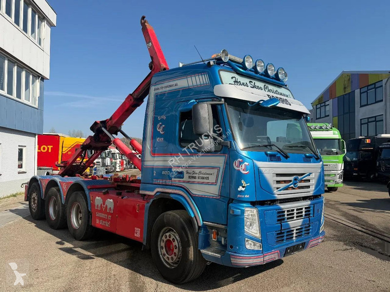 شاحنة Volvo 500 8X4 + HIAB HOOKLIFT