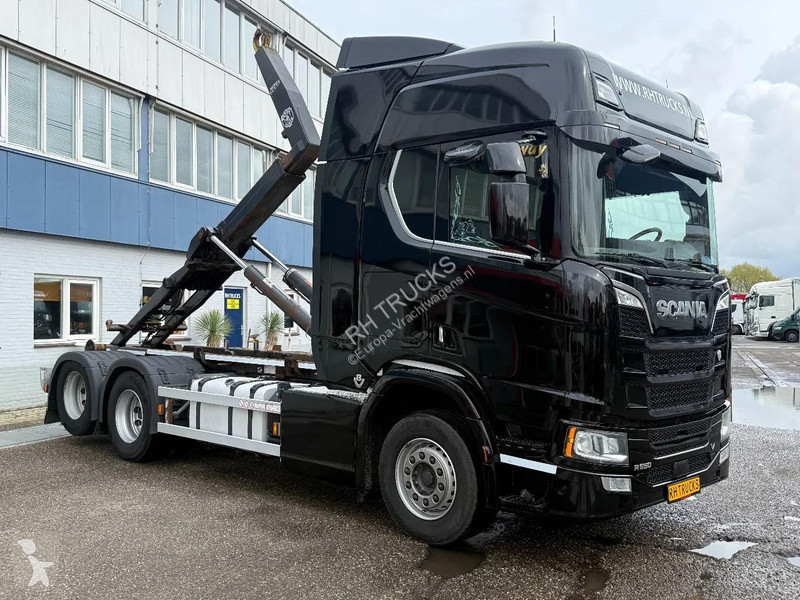 شاحنة Scania R650 V8 6X2 EURO 6 + VD HOOKIFT