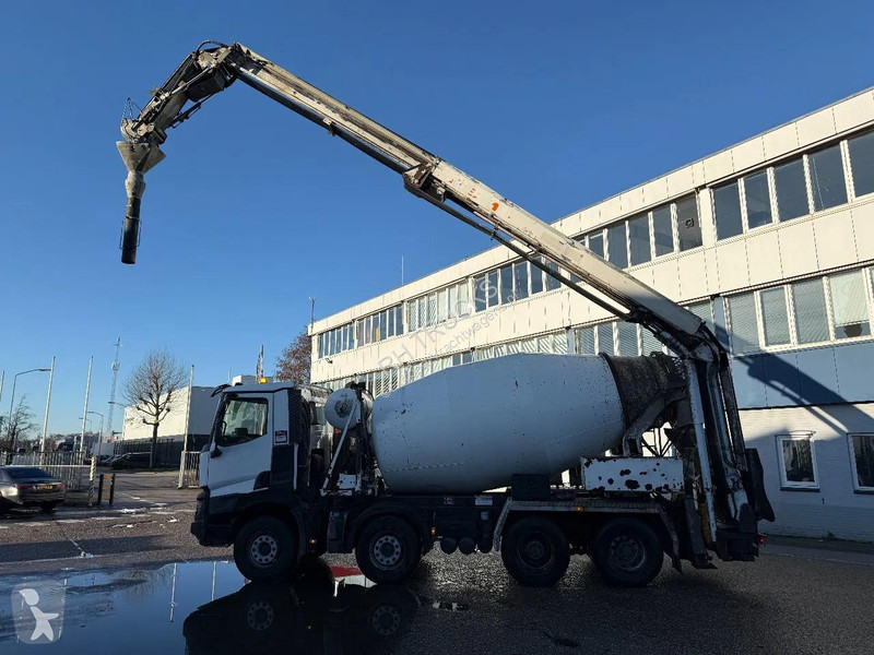 Betonárske zariadenie Renault C480 8X4 BELT +...