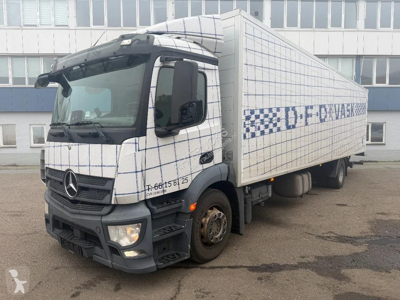 شاحنة Mercedes 1827 4X2 EURO 6 GESLOTEN BOX MET...