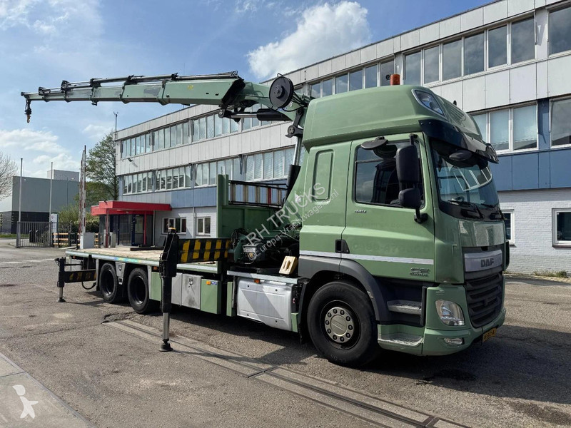 شاحنة DAF 440 6X4 EURO 6 + HIAB 422EP-5 HIPTO +...