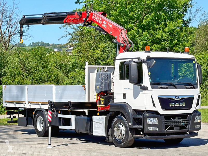 شاحنة MAN 18.360 * FASSI F135A.2.22 + FUNK...