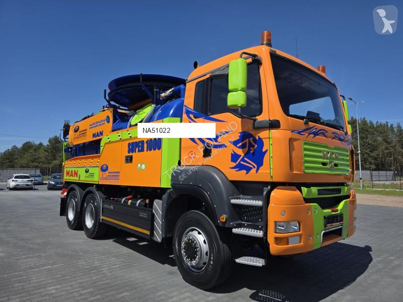 شاحنة MAN SUPER 1000 6x6 WUKO RECYKLING