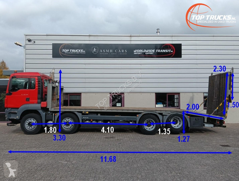 شاحنة MAN 35.360 8x2 - Machine transporter,...