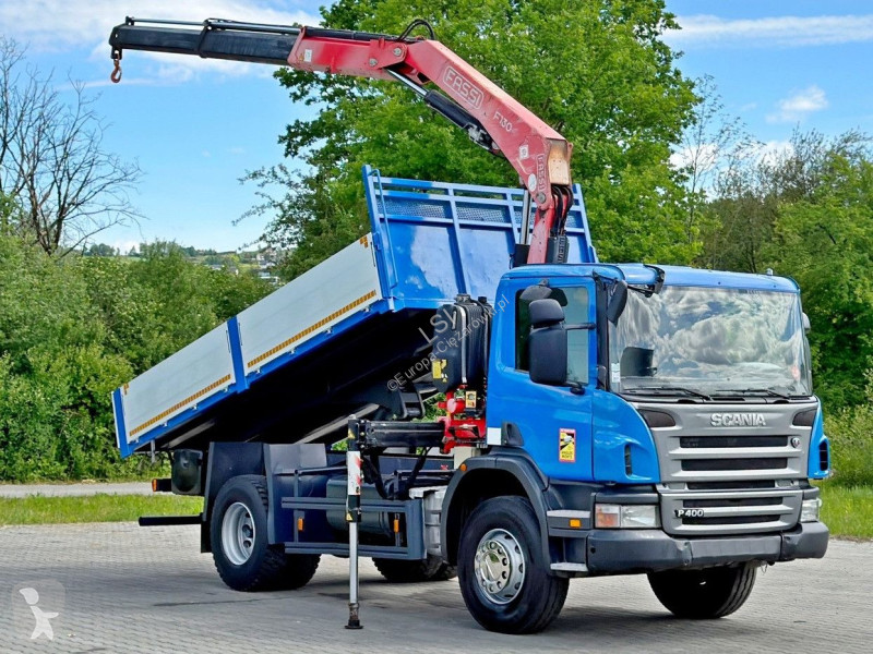 شاحنة Scania 400 * KIER 4,90m * FASSI F110A.23...