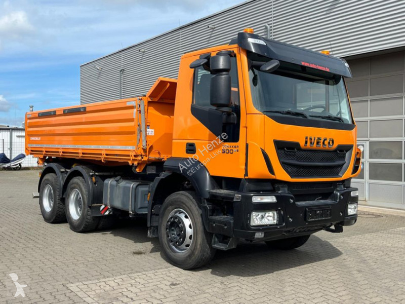 شاحنة Iveco TRACKER AD380T P 500 3-Achs Kipper...