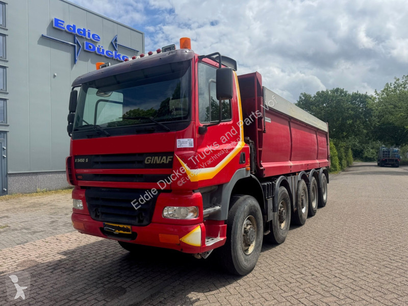 شاحنة Ginaf X 5450 S 10X 8 EURO 3 / MANUAL