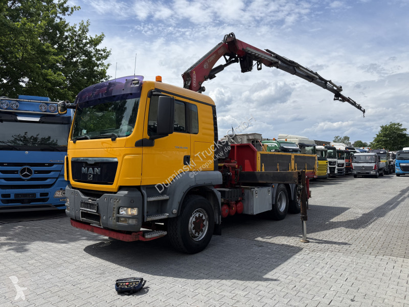 شاحنة MAN TGS 26.400 6X4H-2 Kran Fassi F235XP...