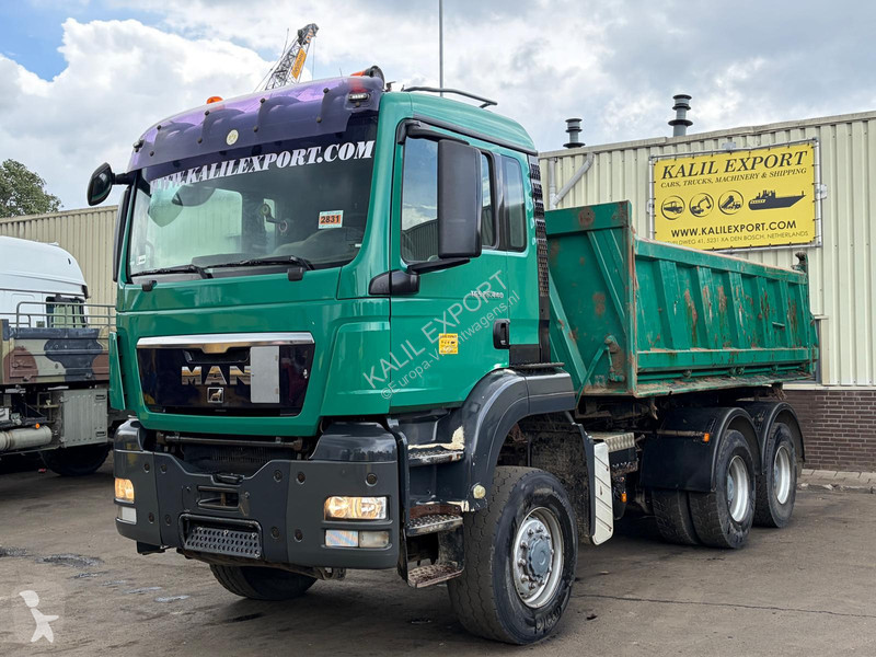 شاحنة MAN TGS Kipper 6x6 Full Steel Suspension...