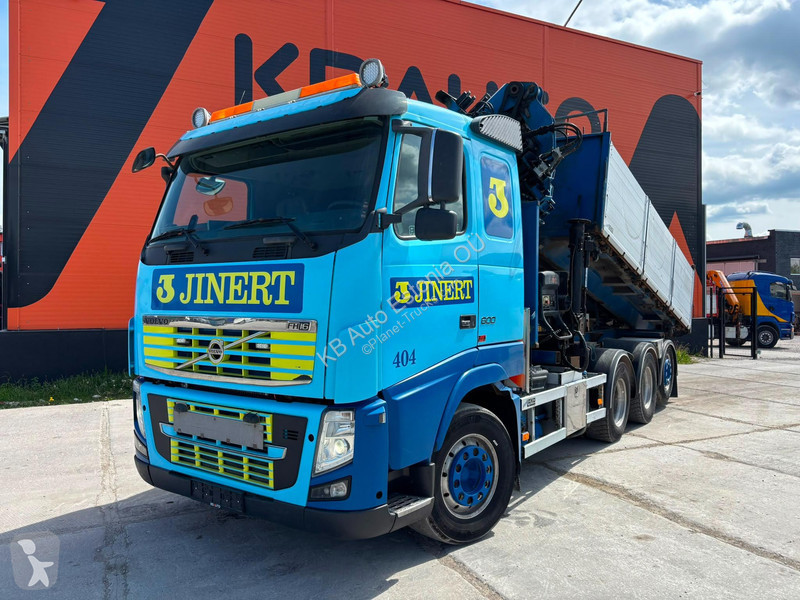 شاحنة Volvo 540 8x4*4 HIAB 322E-6 + JIB / BOX...