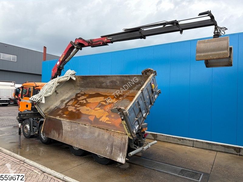 شاحنة MAN 35 400 8x4, EURO 5, HMF, Retarder,...