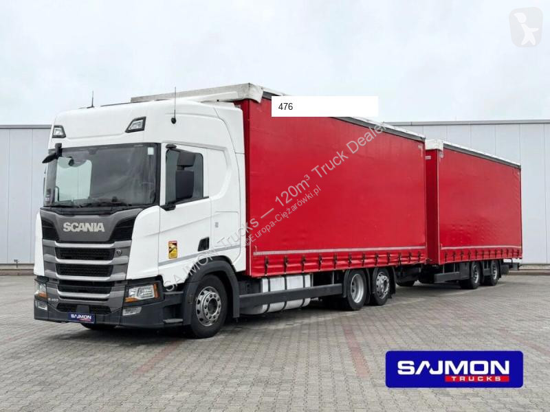 Хенгер Scania R450 / ZESTAW TANDEM 120 M3 /...