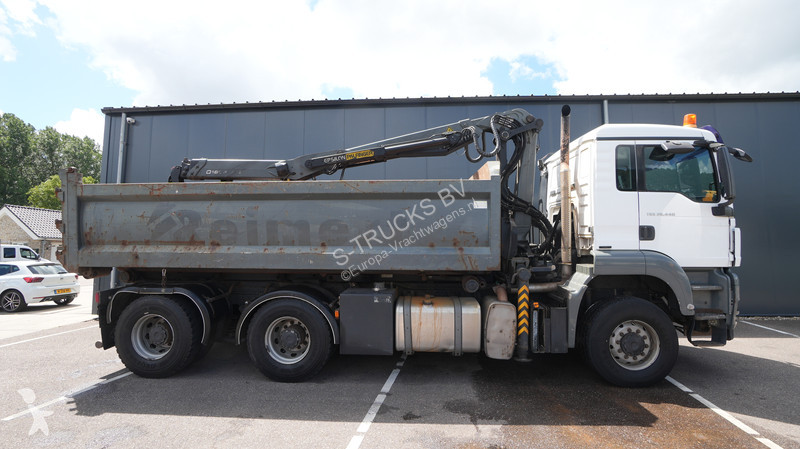 شاحنة MAN TGS 6x6 cable system tipper truck...