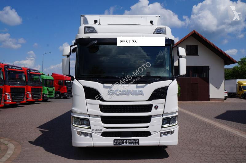 Камион Scania P 450 6x2 CHŁODNIA KONTENER 8.45...
