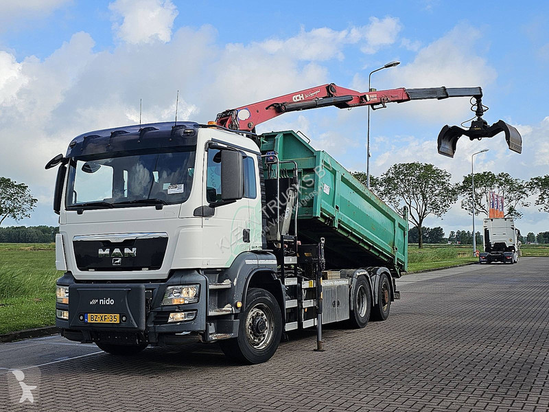 شاحنة MAN 26.400  6X4H-4 EEV HMF CRANE