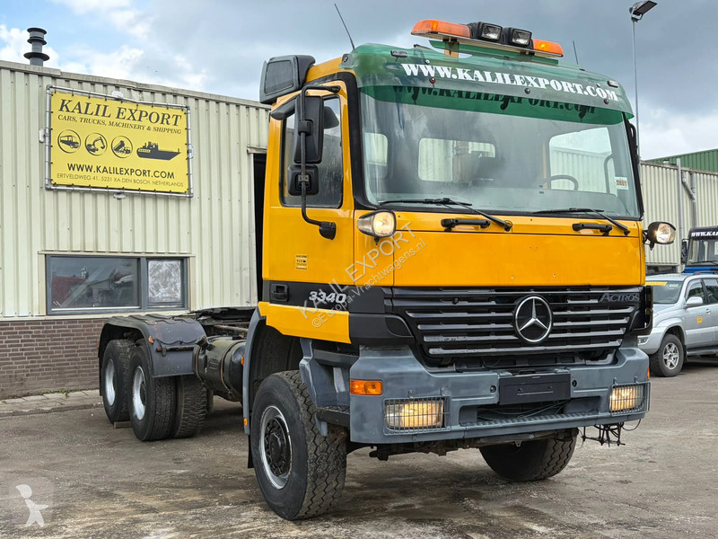 Mercedes 3340 Chassis Cabine - 6x6 - Full Steel...