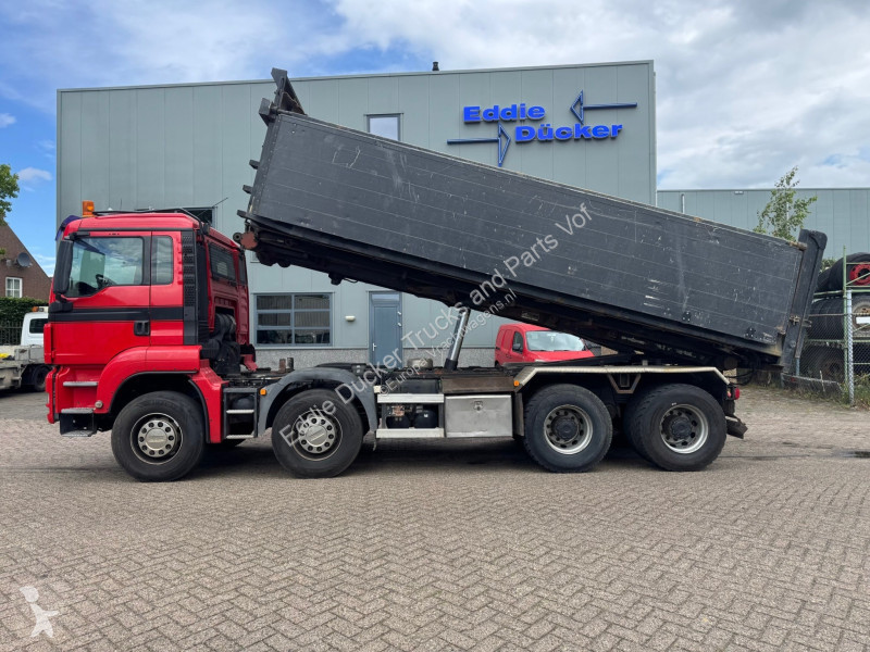 شاحنة MAN 37.400 8X4 EURO 4 / MANUAL / KIPPER