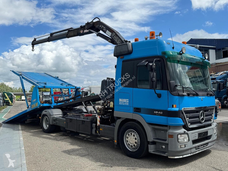 Camion Mercedes 1846 4X2 + 3-LADER + FASSI...